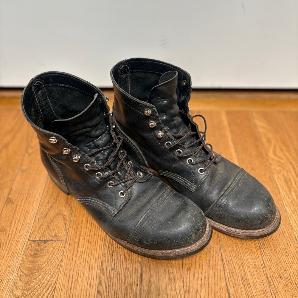 Red Wing Iron Ranger 8114 – Black Harness – 10.5D – Broken In Right - Picture 3 of 9